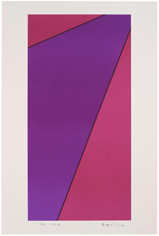 ”6 konkreta” the complete portfolio of 6 lithographs.