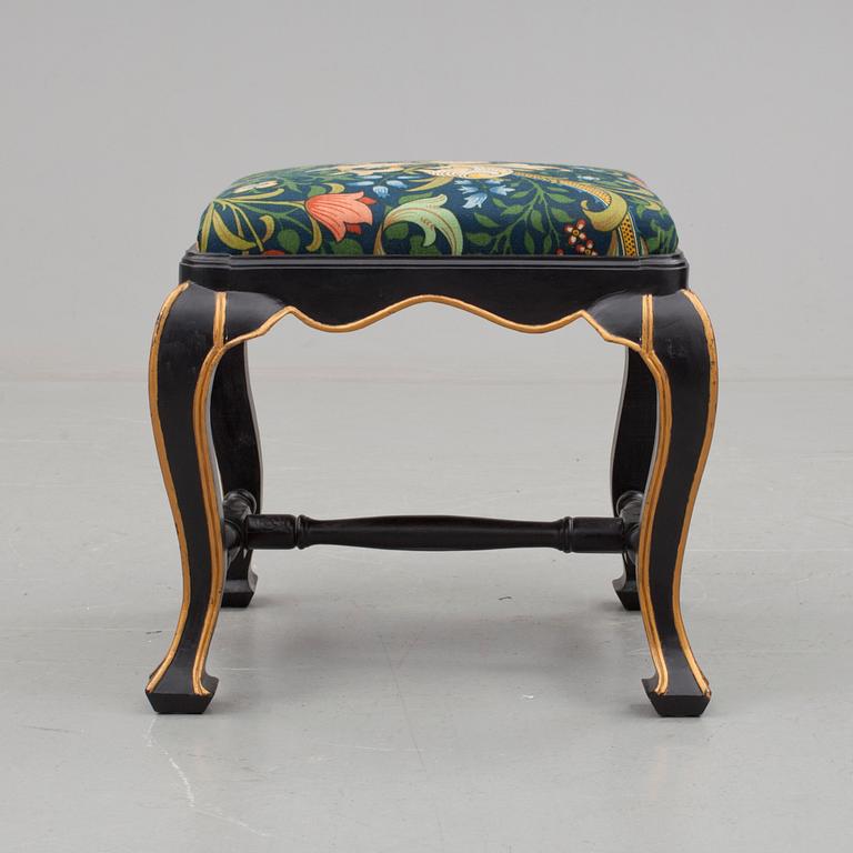 TABURETT. Barockstil. 1900-tal.
