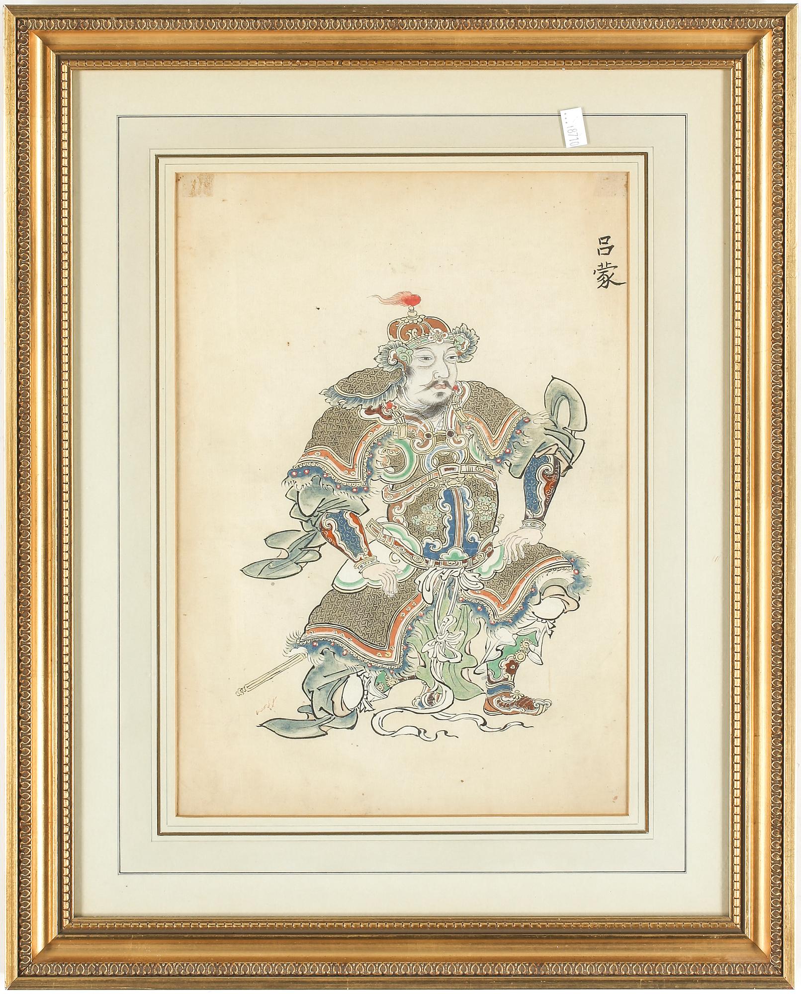 OKÄND KONSTNÄR, blandteknik, Japan, 1800/1900-tal.