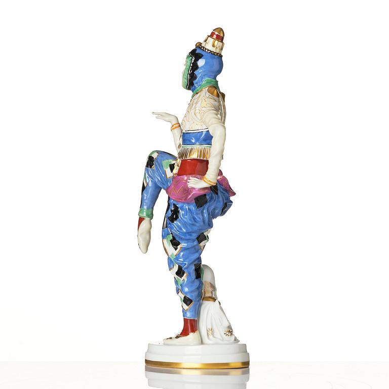 Constantin Holzer-Defanti, a porcelain ”Koreanischer Tanz” figure, Rosenthal, Germany, 1920s (probably 1924).