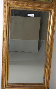 SPEGEL, sengustaviansk, omkring 1800.
