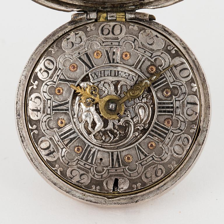 POCKET WATCH, J. Wilders, London, 50 mm.