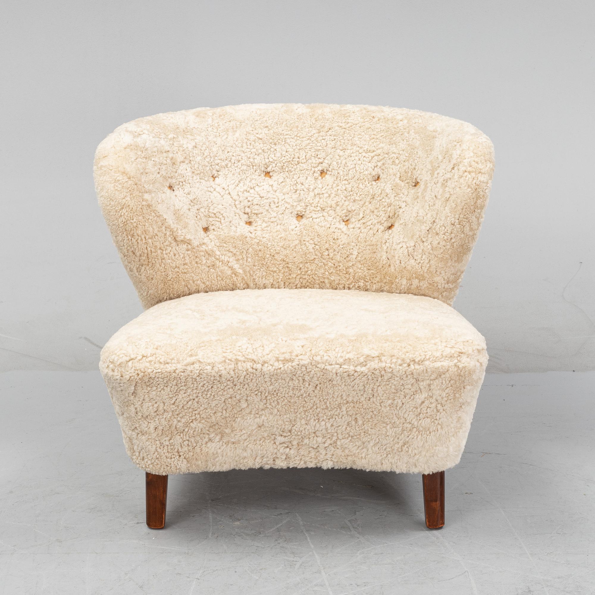 Gösta Johnsson, a Swedish Modern easy chair, mid 20th Century.