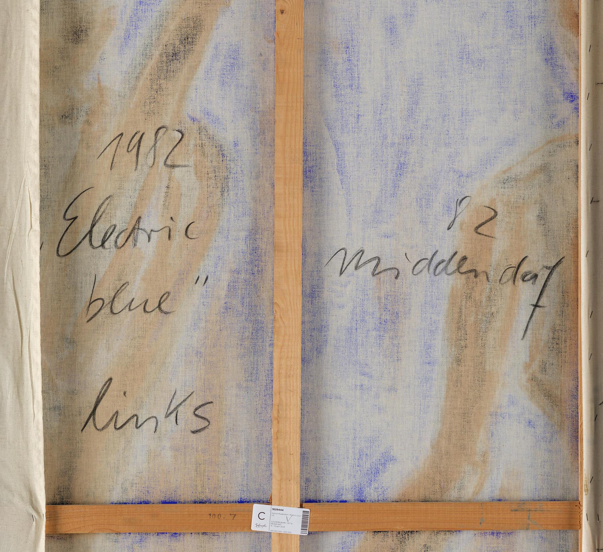 Helmut Middendorf, "Electric Blue".