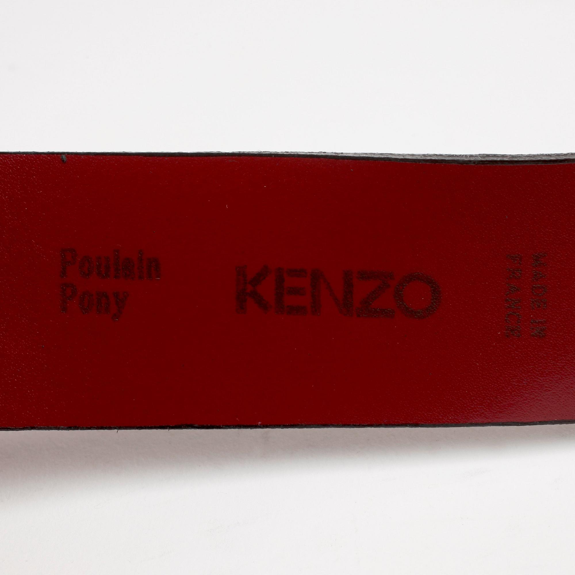 KENZO, skärp.