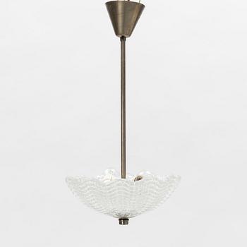 Taklampa, Orrefors, 1930/40-tal.