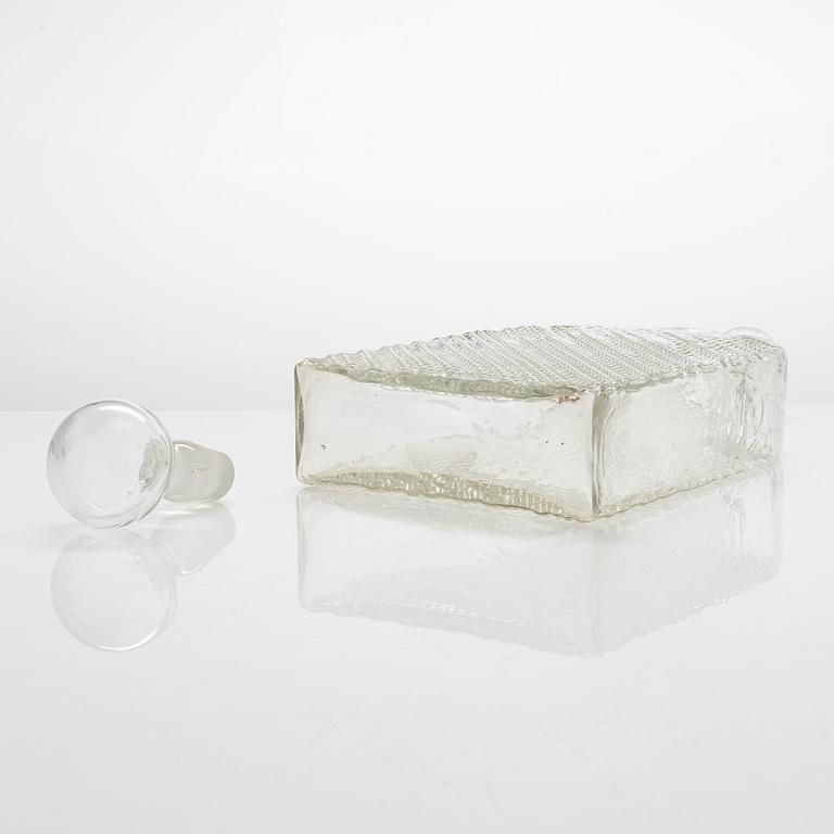 Nanny Still, a 5-piece 'Flindari' glassware set, Riihimäen lasi 1964-1968.