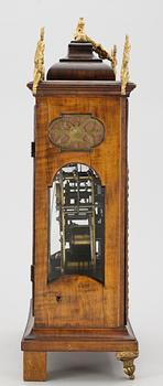 An Austrian 18th cent bracket clock by Joseph Kramer in Retz.