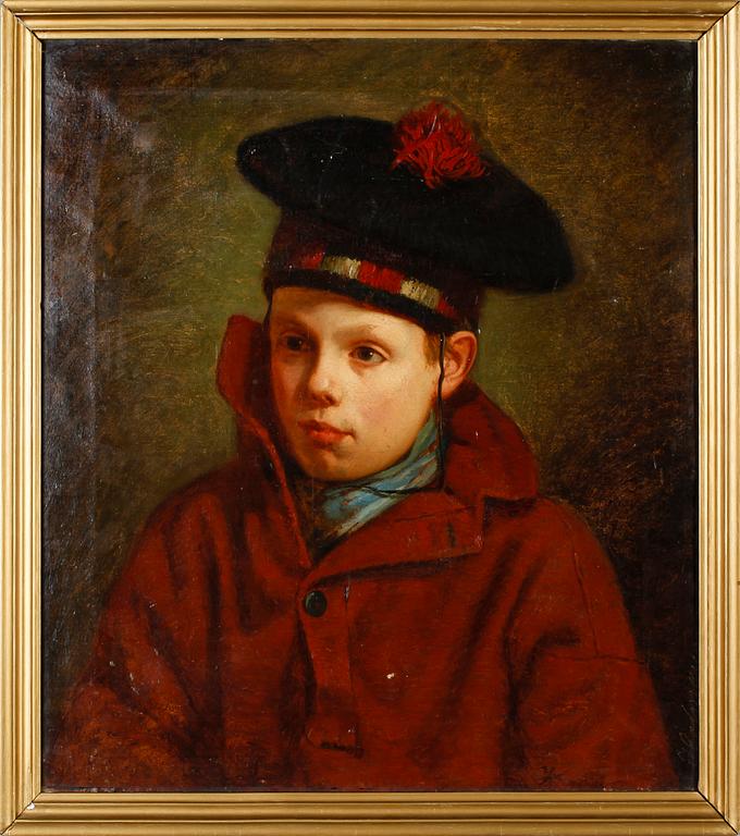 VILHELM HOLMGREN, olja på duk, signerad.