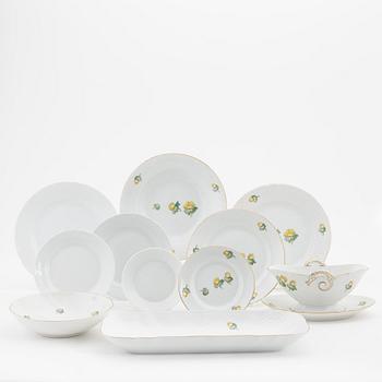 A 68-piece, partly 'Erantus', porcelain service from Bing & Grøndahl, Denmark.