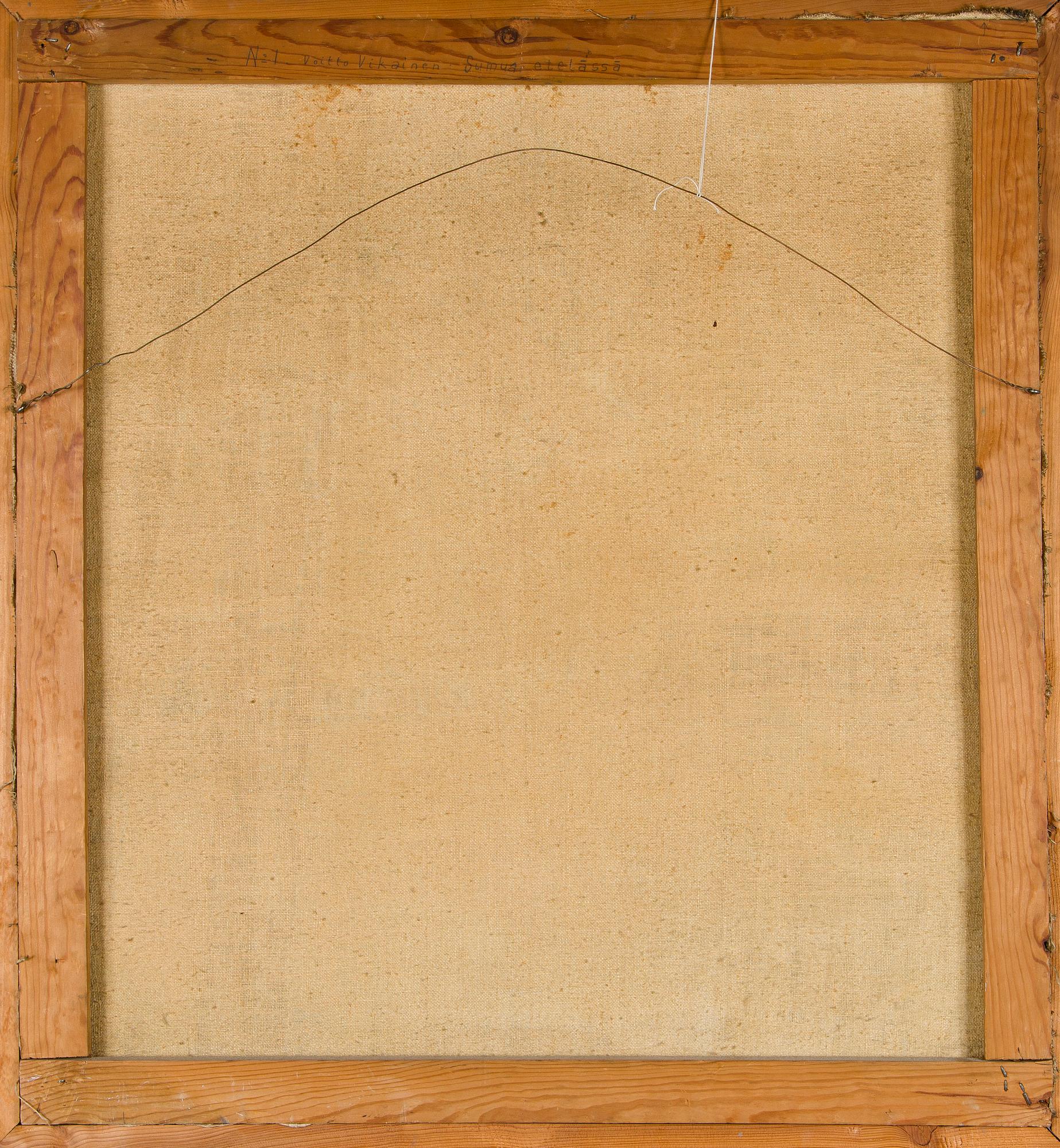 Voitto Jalmari Vikainen, Sumua etelässä.