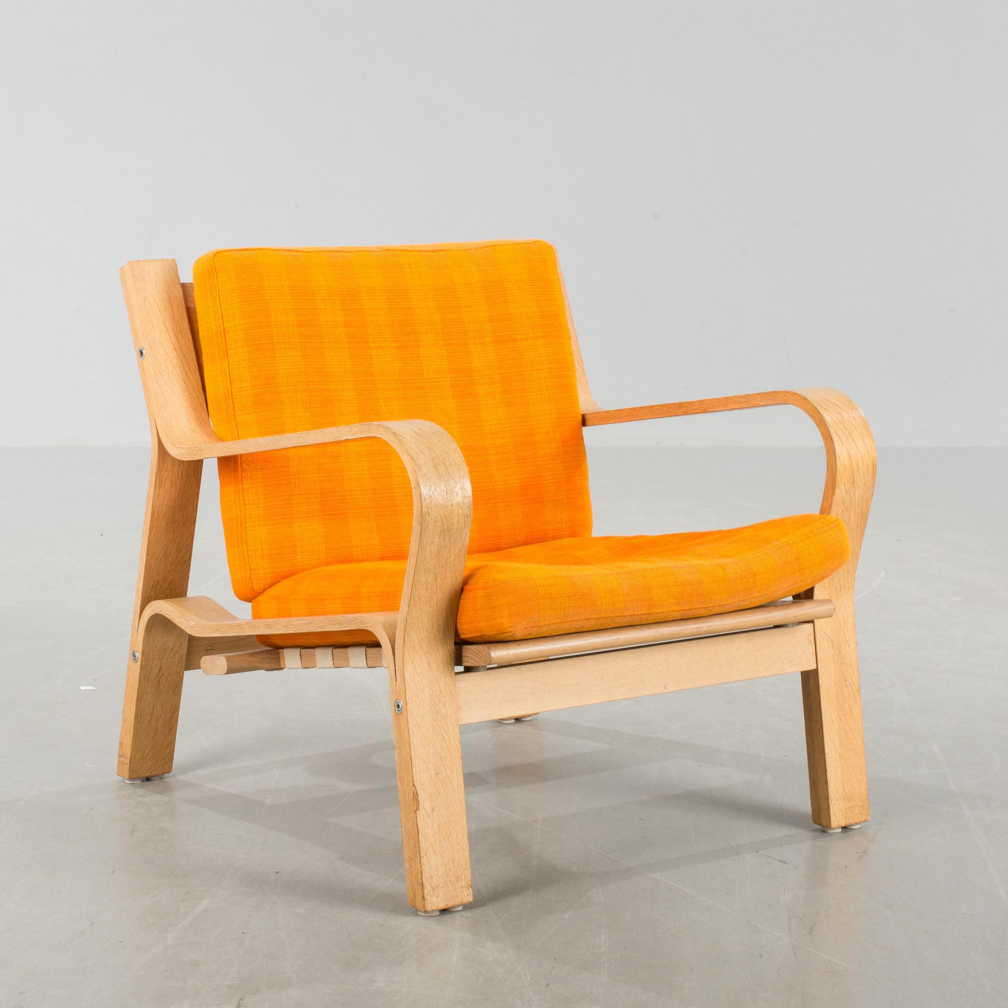 FÅTÖLJ, Getama, Hans Wegner, 1970-tal.