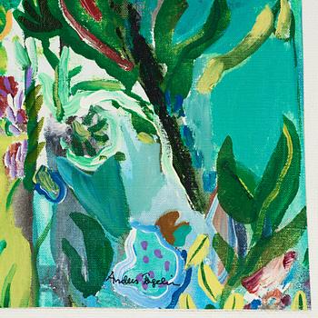 Anders Fogelin, oil on canvas/panel, signed.