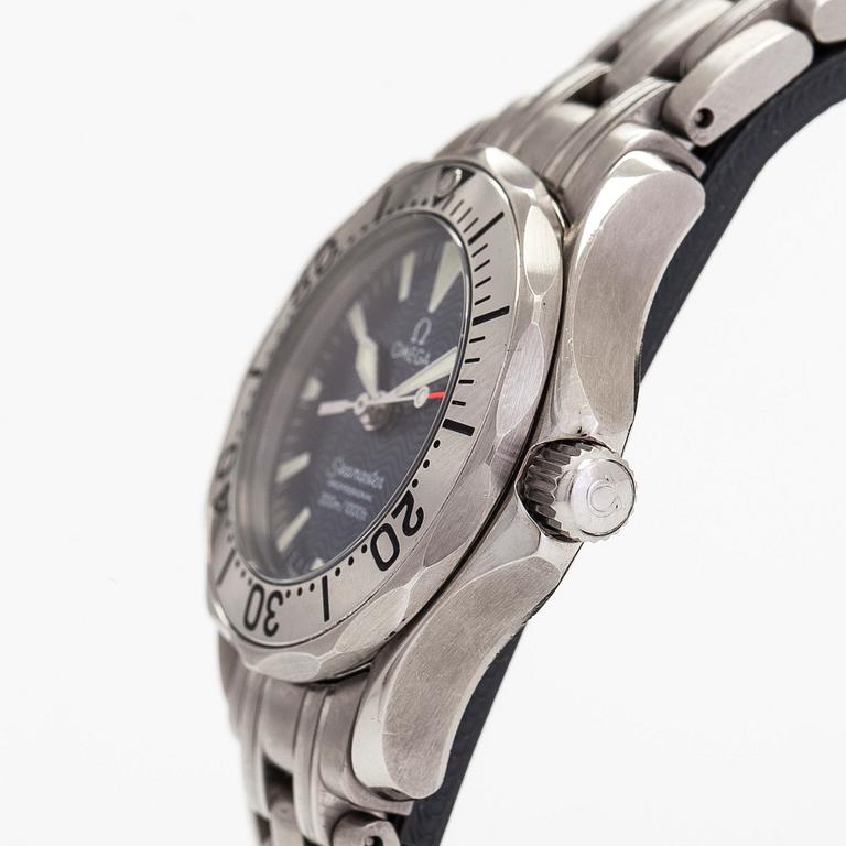 Omega, Seamaster, Jacques Mayol 1999, rannekello, 28,5 mm.