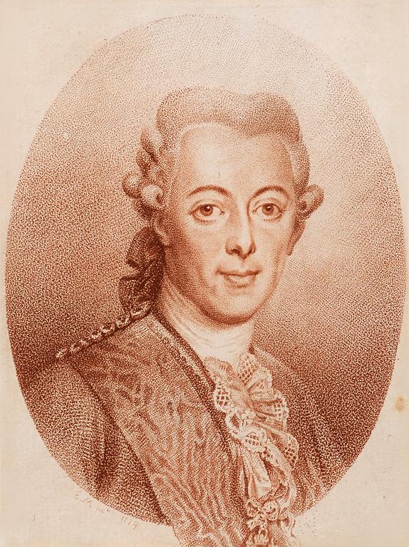 Elias Martin, "Gustaf III" (1746-1792).