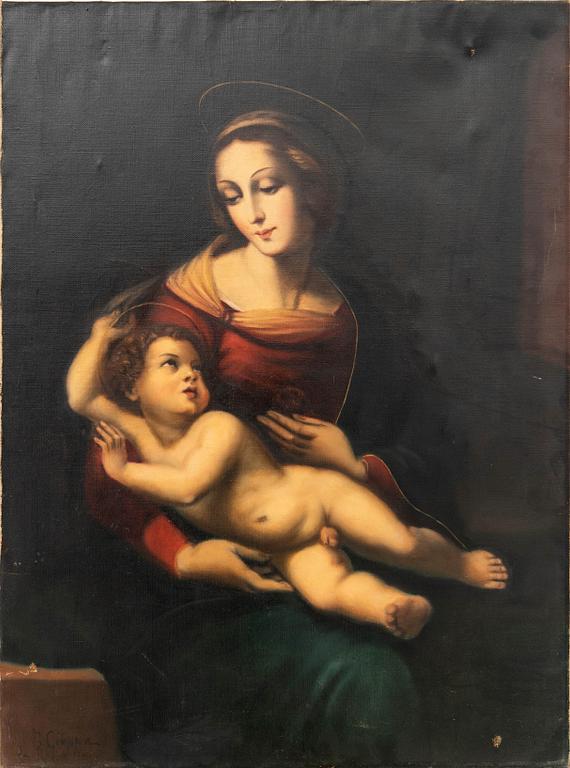 Rafael, copy after, "Bridgwater Madonna".