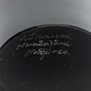 Kaj Franck, a 'KF 239' glass vase signed K. Franck Nuutajärvi Notsjö -60.