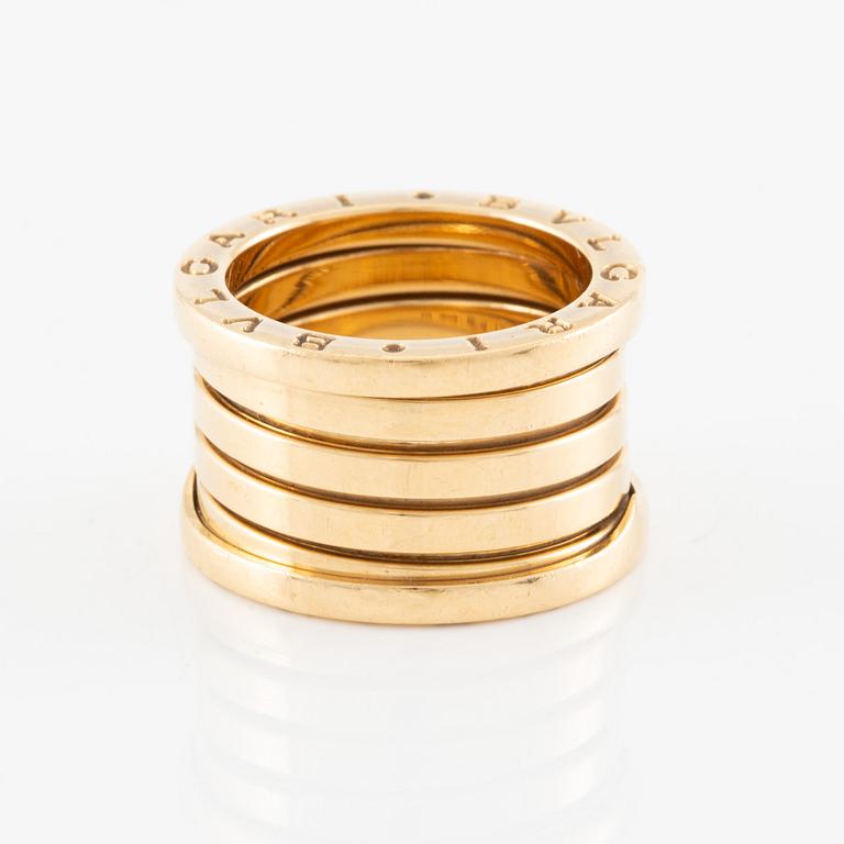 Bulgari ring "B.zero1" 18K gold.
