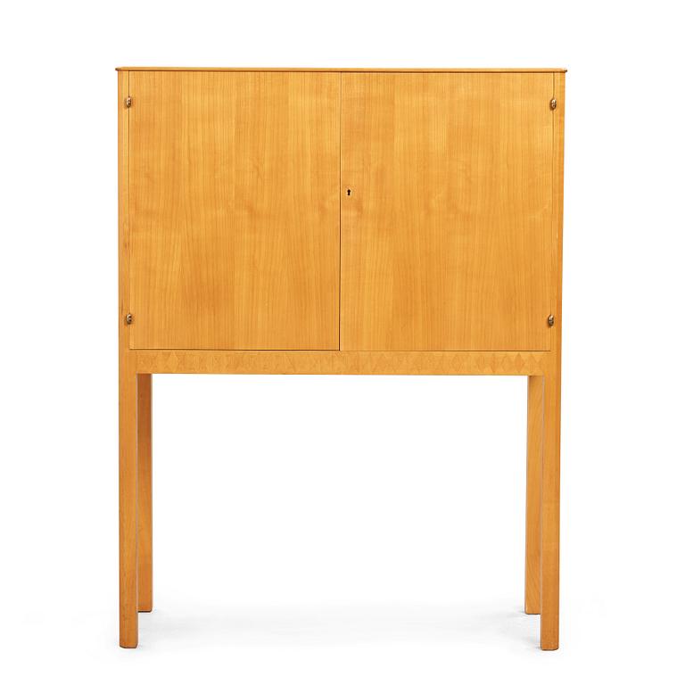 Carl-Axel Acking, a Swedish Modern cabinet, executed by cabinet maker Hjalmar Jackson for the Stockholm Craft Association, 1930-40's.