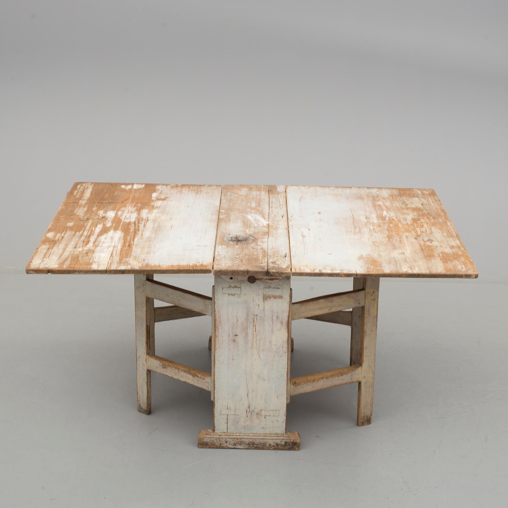 SLAGBORD, allmoge, 1800-talets andra hälft.