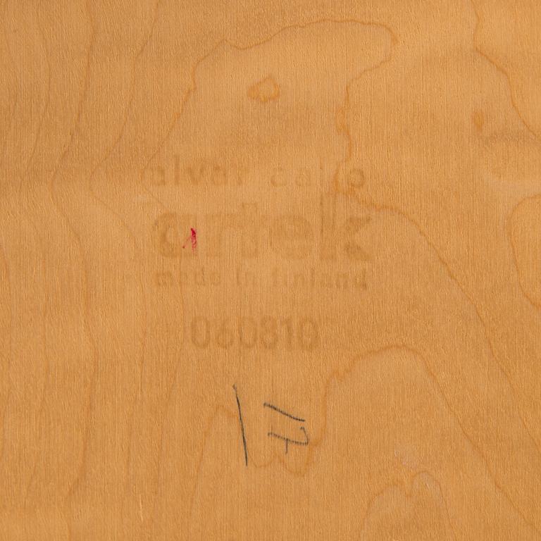Alvar Aalto, sarjapöytä, 3 osaa, Artek 1900-luvun loppupuoli.
