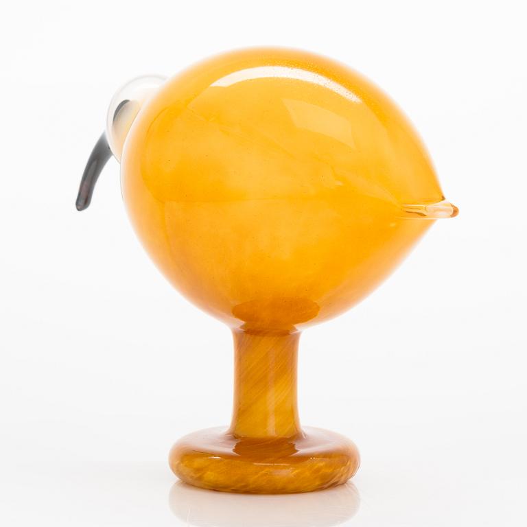 Oiva Toikka, lasilintu, signeerattu O. Toikka Nuutajärvi.