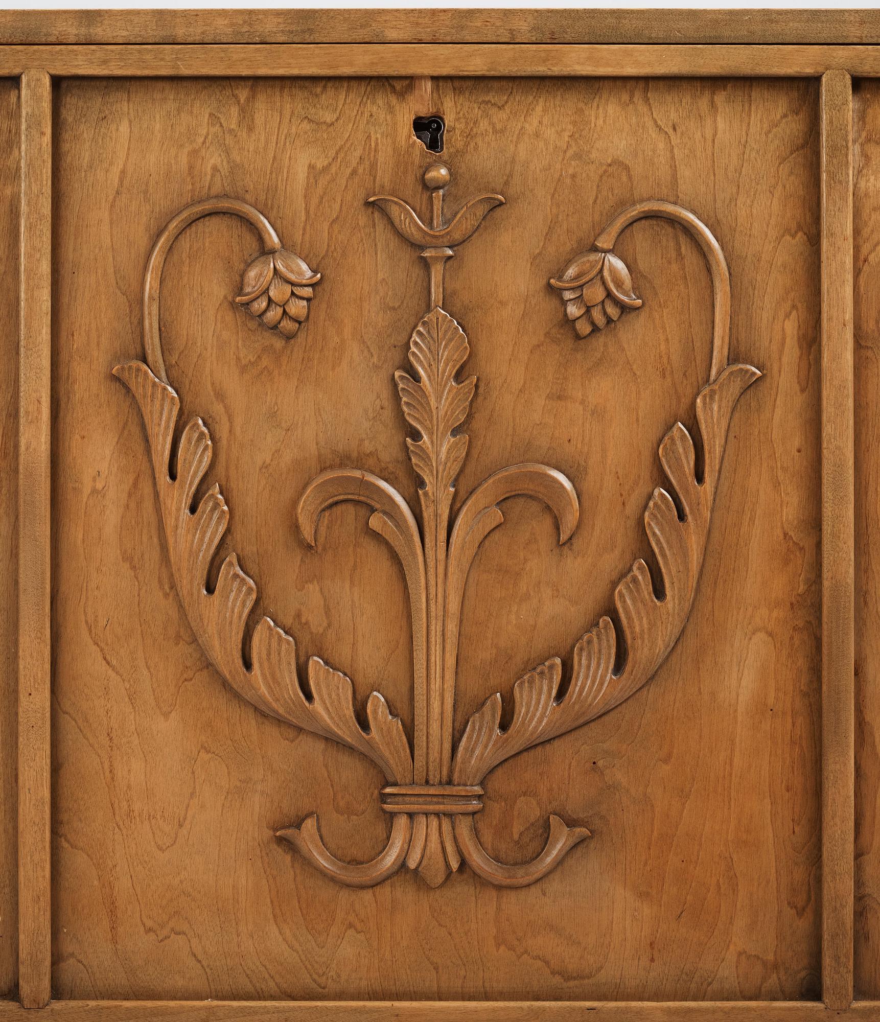 Axel Einar Hjorth, sideboard / barskåp, "Caesar", specialbeställt, Nordiska Kompaniet 1935.