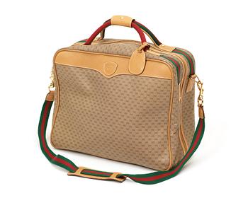 629. GUCCI, weekendbag/resväska.