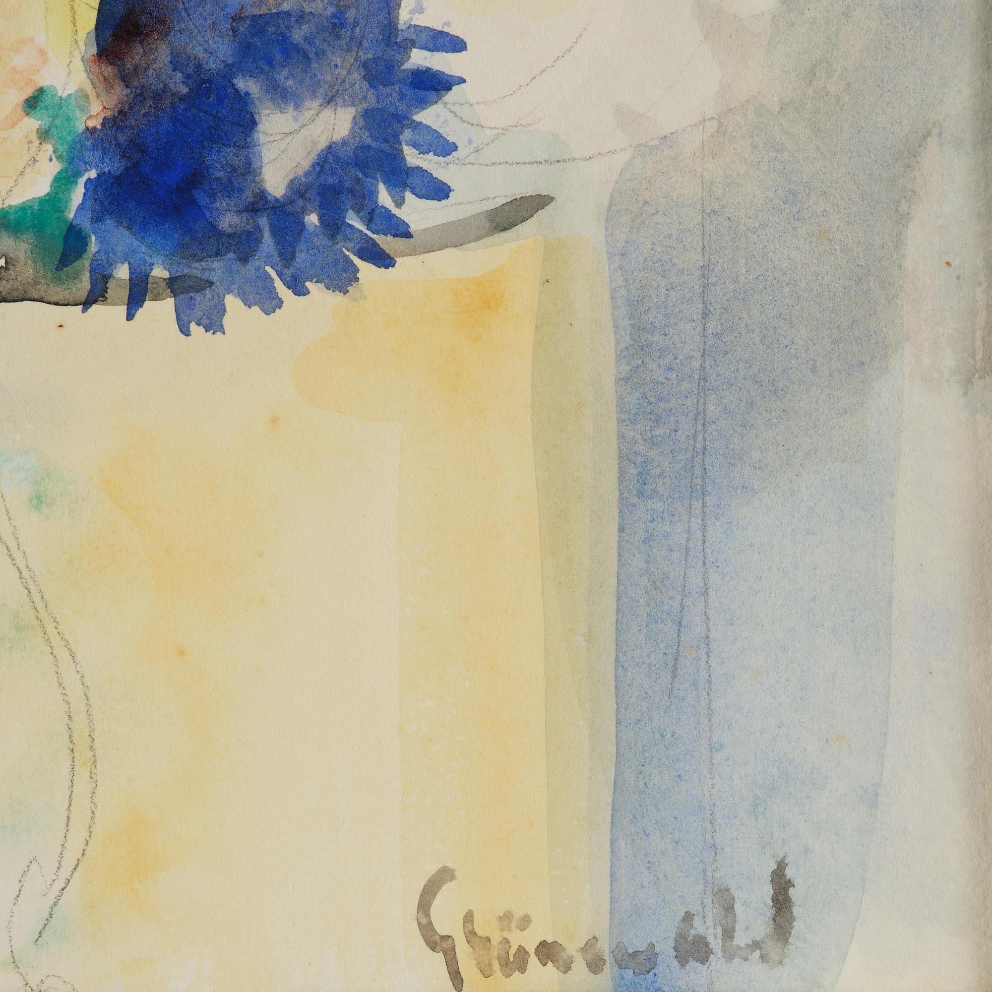 Isaac Grünewald, Flower still life.