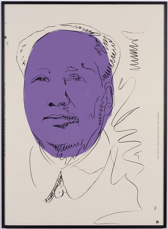 Andy Warhol, after, "Mao".