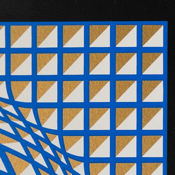 VICTOR VASARELY, färgserigrafi, signerad och numrerad 291/300.