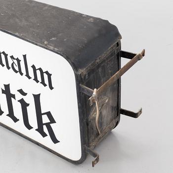 SKYLT / BUTIKSSKYLT, 1960-60-TAL.