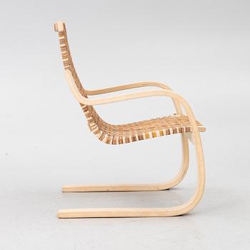 Alvar Aalto, A model 406 armchair, Artek,  second half of the 20th century.