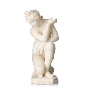 195. "Crouching Venus", presumably Italy, late 19th century.