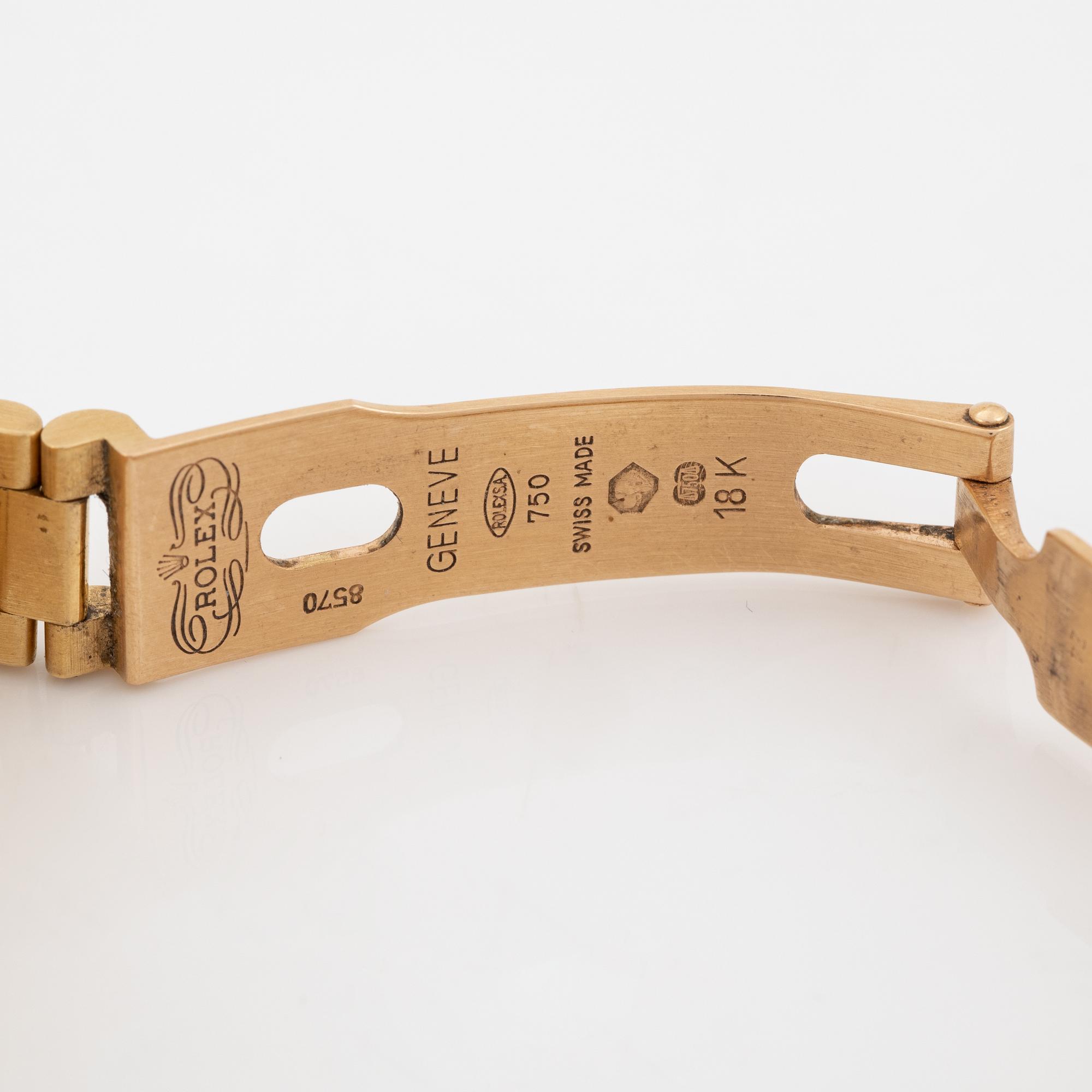 Rolex, Oyster Perpetual, Datejust, "Dégradé Diamond Dial", wristwatch, 26 mm.