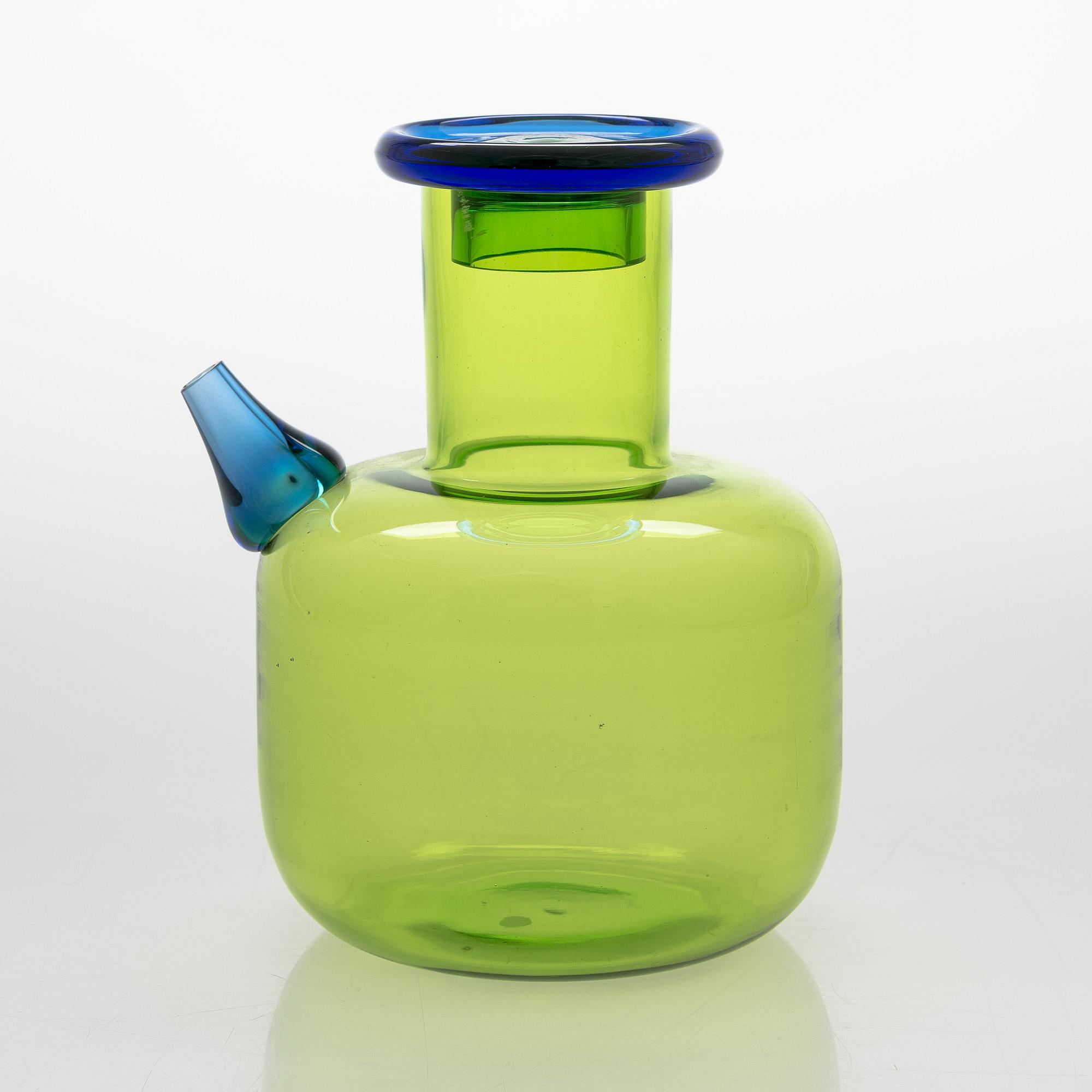 Nanny Still, kanna, prototyp, "Nocturno" Riihimäen Lasitehdas Oy. Formgiven 1975.