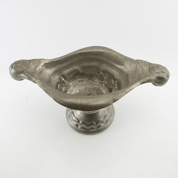 Bowl on foot Jugend early 20th century Denmark.