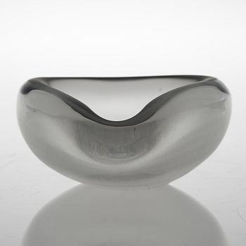 KAJ FRANCK, BOWL, glass, signed K. Franck Iittala.