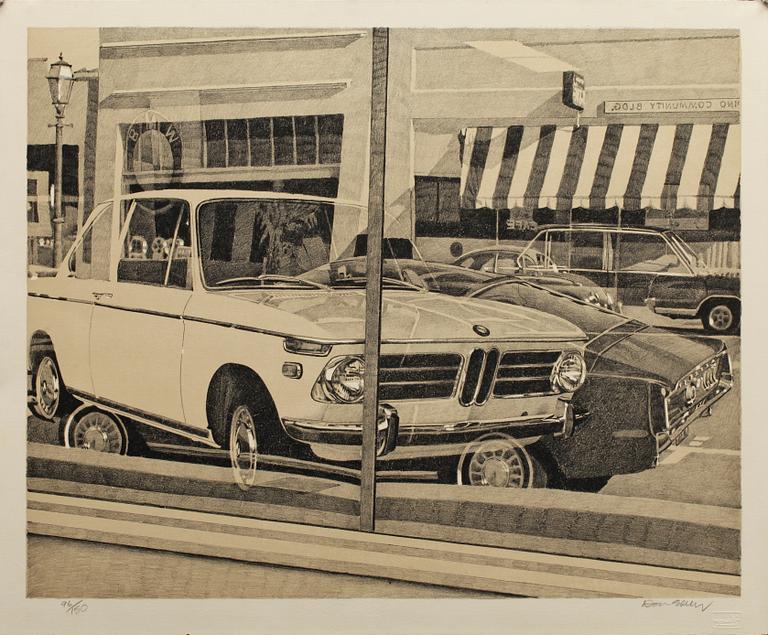 DON EDDY, färglitografi, sign och numr 96/150.