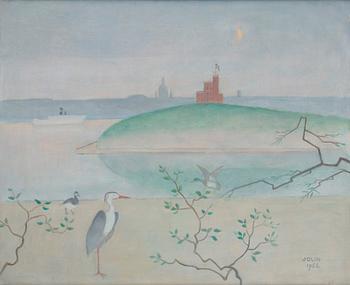 620. Einar Jolin, View over Kastellholmen, Stockholm.