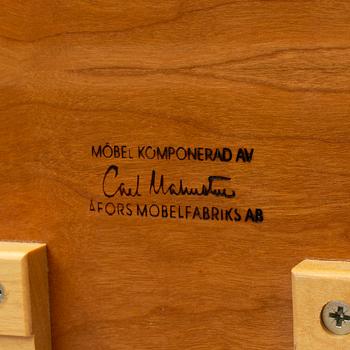 CARL MALMSTEN, a 'Guldheden' cherry wood bed, Åfors Möbelfabriks AB.