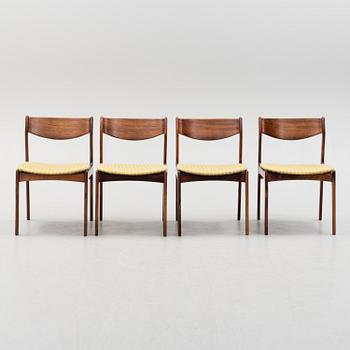 A five piece dining set, 1950's/60's.