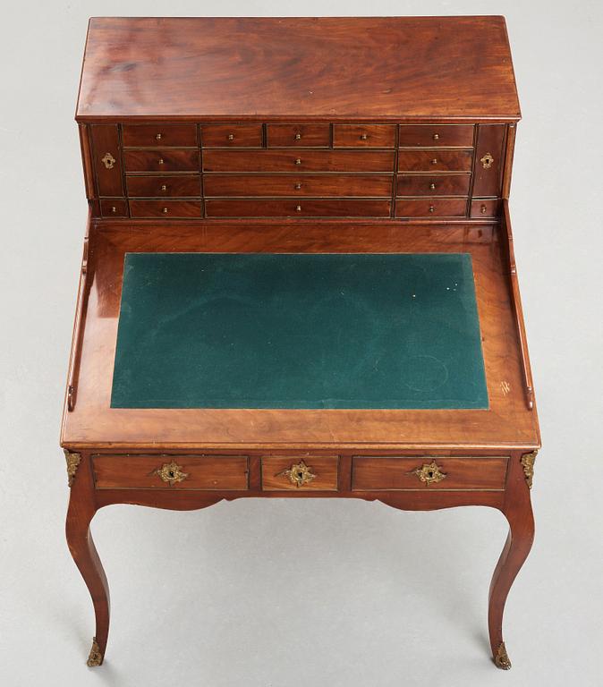 A Swedish Rococo 18th century writing table.