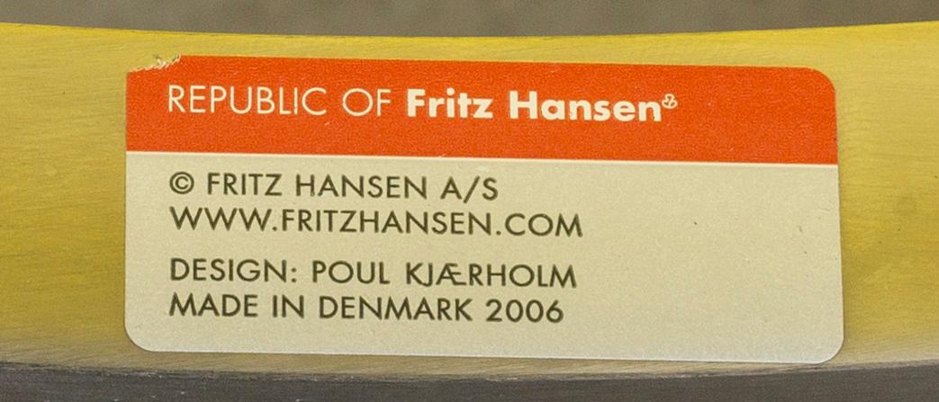 A POUL KJAERHOLM "PK-22" LOUNGE CHAIR BY FRITZ HANSEN 2006.