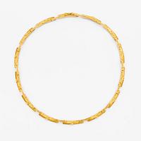 Björn Weckström, necklace, 18K gold, by Lapponia, Finland 1991.