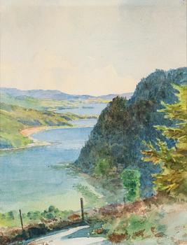 Regina Kylberg-Bobeck, watercolour, signed.