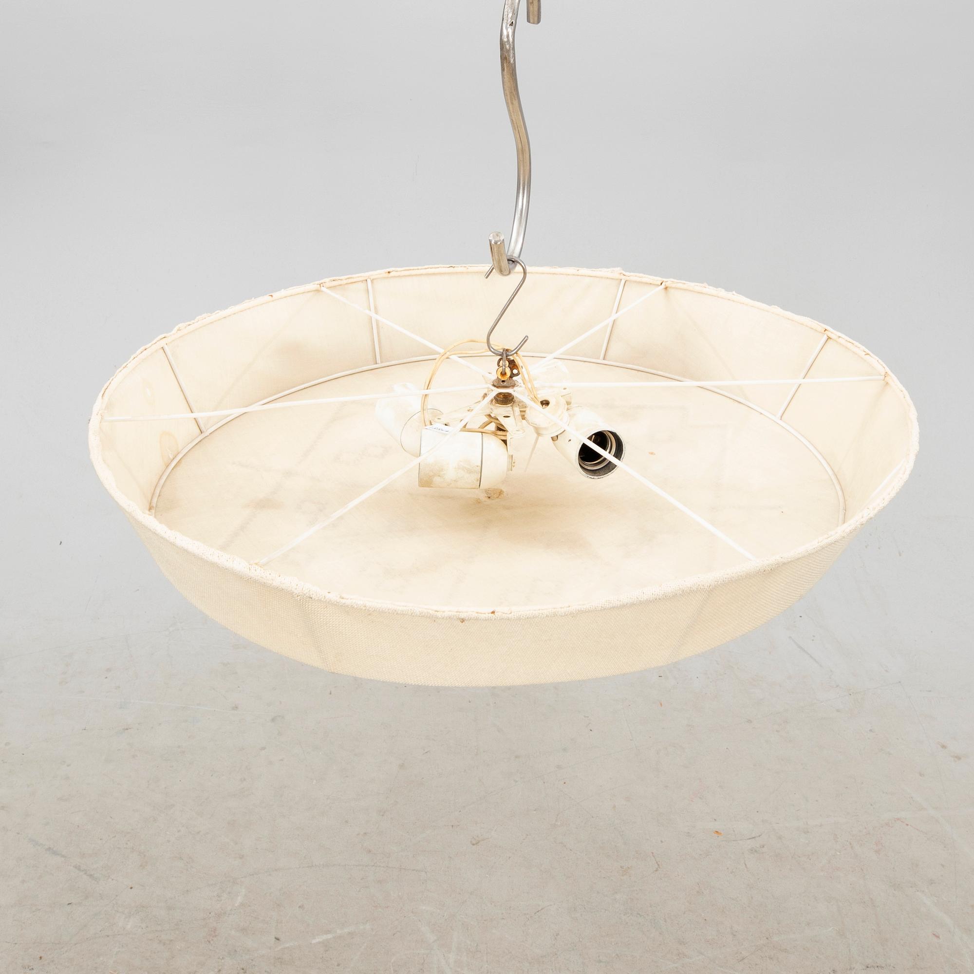 A ceiling light form the first half of the 20th century.