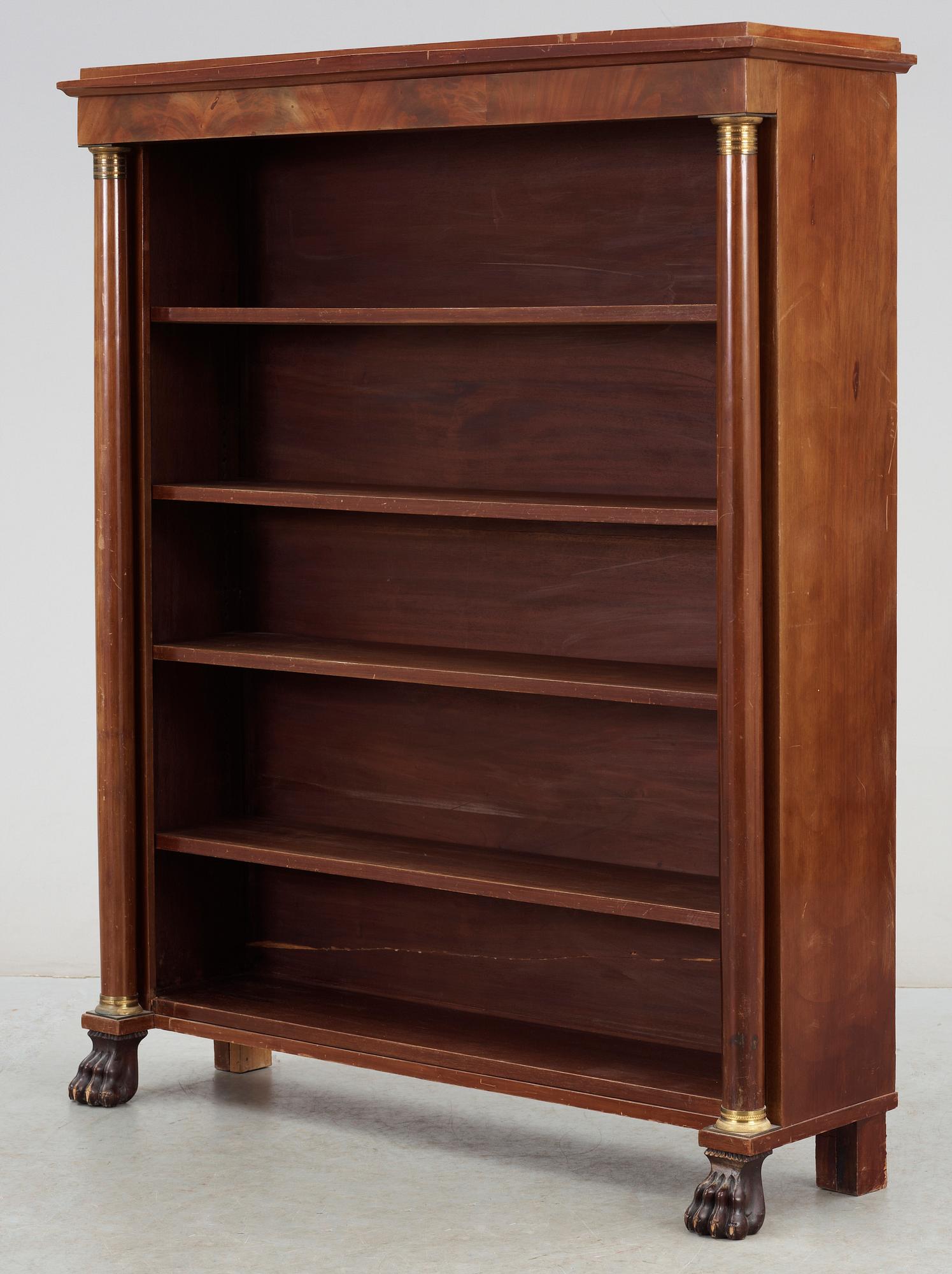 BOKHYLLA, empirestil, 1800-talets slut.