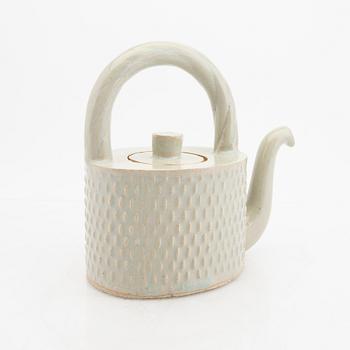 Signe Persson-Melin, a signed glazed stoneware tea pot.