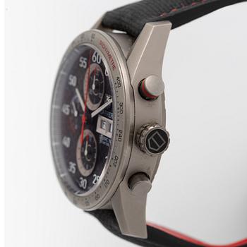 TAG Heuer, Carrera, wristwatch, chronograph, 43 mm.